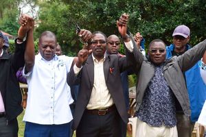 Moi University lecturers on strike
