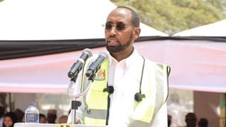 Mandera County Governor Mohamed Adan Khalif 