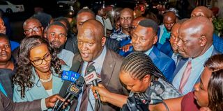 Kericho Governor Eric Mutai