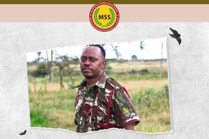 A Kenyan police officer, Corporal Kennedy Mutuku Nzuve, 41