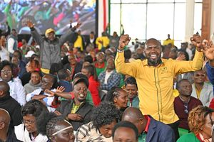 Teachers at State House