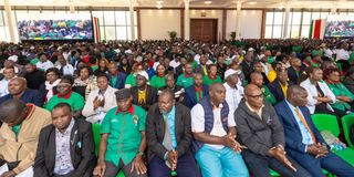 Teachers at State House