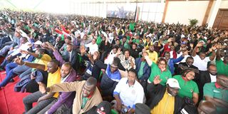 Teachers at State House