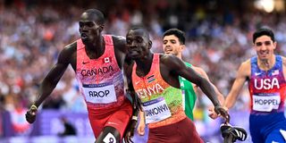 Marco Arop and Emmanuel Wanyonyi