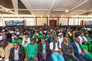 Teachers at State House