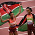 Beatrice Chebet and Faith Kipyegon 
