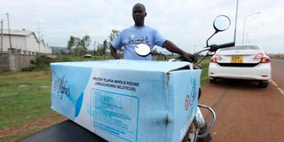 Chinese fish imports