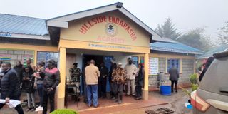 Hillside Endarasha Academy in Kieni, Nyeri fire 