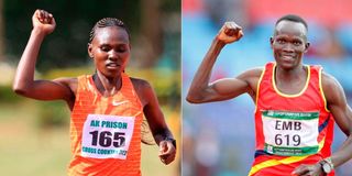 Ruth Chepng'etich and Kibiwott Kandie