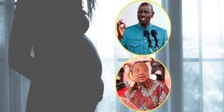 William Ruto and Uhuru Kenyatta