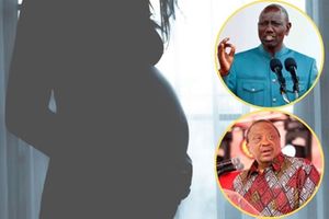 William Ruto and Uhuru Kenyatta