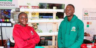 Bravin Kulei and Dion Nekesa