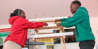 Bravin Kulei and Dion Nekesa