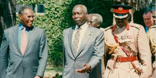 Moi and Saitoti