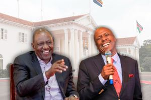 William Ruto and Gideon Moi