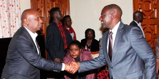 William Ruto and Gideon Moi