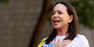 Venezuelan opposition leader Maria Corina Machado Nobel Prize