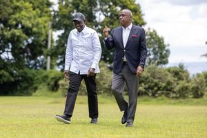 William Ruto and Gideon Moi