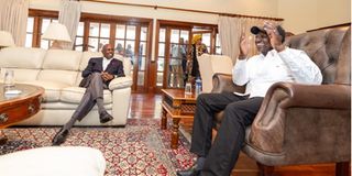 William Ruto and Gideon Moi