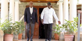 William Ruto and Gideon Moi