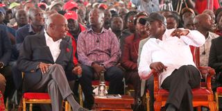 William Ruto and Gideon Moi