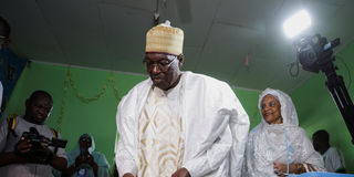 Presidential candidate Issa Tchiroma Bakary