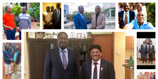 kenyans meeting Raila