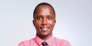 Former TV journalist Kimani Mbugua 