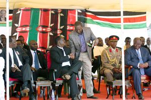 Raila Odinga and William Ruto