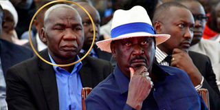 George Oduor Raila Odinga bodyguard