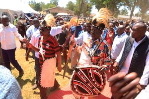 James Orengo and Raila Odinga
