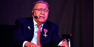 Philanthropist Manu Chandaria.