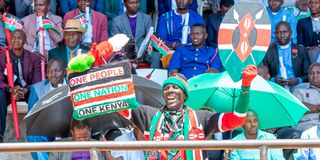 Mashujaa Day celebrations at Ithookwe Stadium in Kitui 