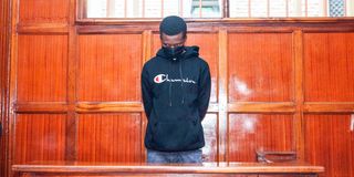 David Mokaya in court