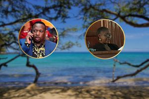 Former Nairobi Governor Mike Sonko and Lawyer Lucy Nyamoita Momanyi. 