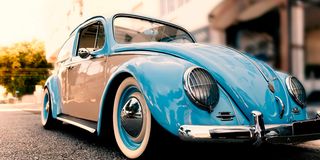 A VW Beetle