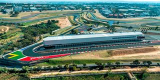 Kyalami Formula One race Circuit 
