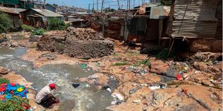 Kibera slums