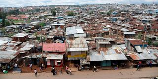 Kibera slums