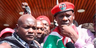 Nicholas Oyoo and Bob Njagi