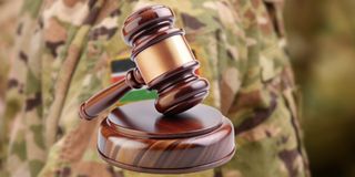 gavel kdf soldier uniform