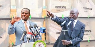 Cleophas Malala and Rigathi Gachagua