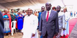 Dorcas and Rigathi Gachagua