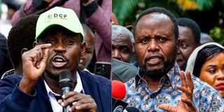 Cleophas Malala and George Natembeya