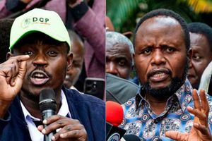 Cleophas Malala and George Natembeya