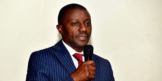 Makueni Senator Daniel Maanzo. 