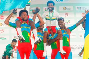 Eritrean cyclists