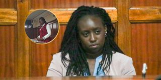 Rally champion Maxine Wahome police Diana Angote