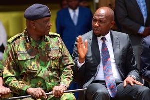 Douglas Kanja and Kipchumba Murkomen