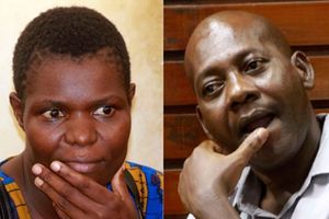 Sharlyne Anindo Temba and Paul Mackenzie